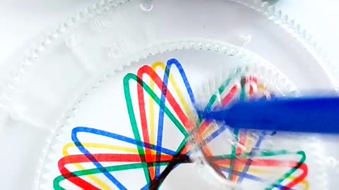 Spirograph drawing💙❤️🥰