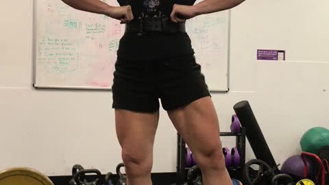 The Sexxxy Amazon Warming up with the Iron