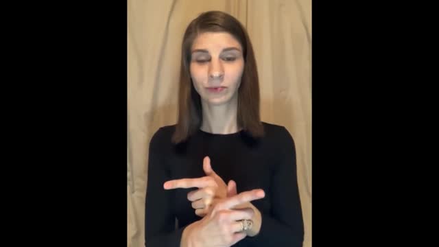 American Sign Language College Student Lesson 2.1