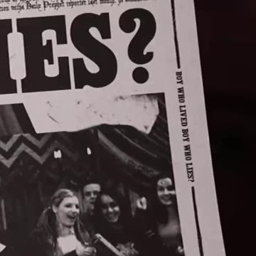 The Mysterious Photo in Harry Potter & the Goblet of Fire Daily Prophet #harrypotter #wizardingworld