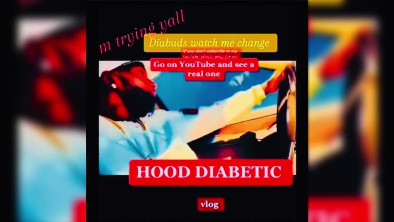 Diabetics from the hood that have the chip on the shoulder is still trying to take insulin.