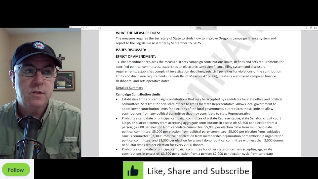 Marion Leader Ep 60 Mike Lindell has not endorsed and the latest from the session