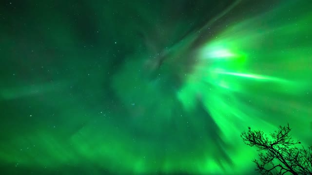 Hatcher Pass Aurora Coronas