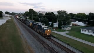 CSX from the overpass