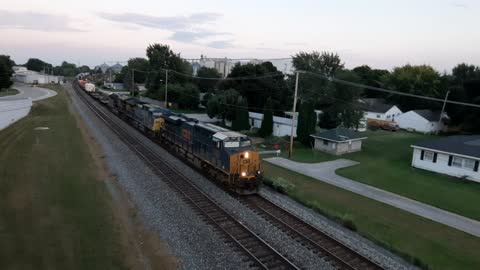 CSX from the overpass