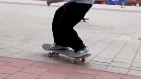 Skateboard stunts are awesome