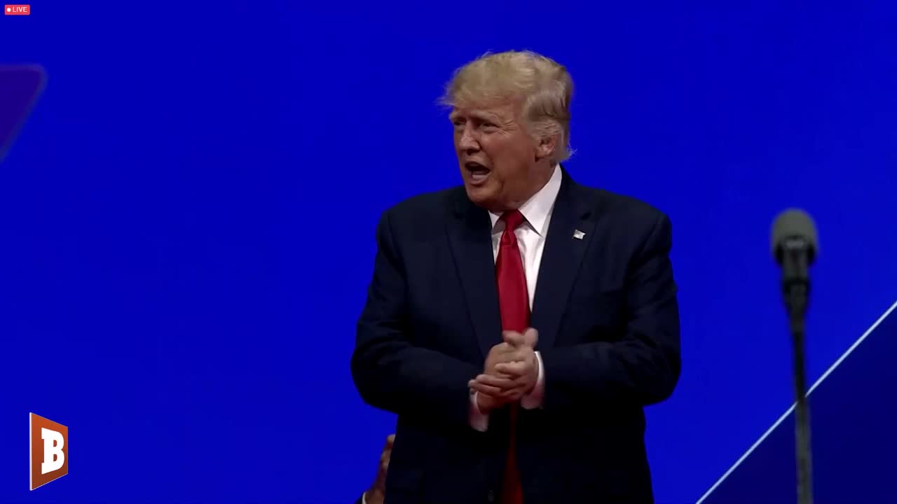 LIVE: Former President Donald Trump is live...