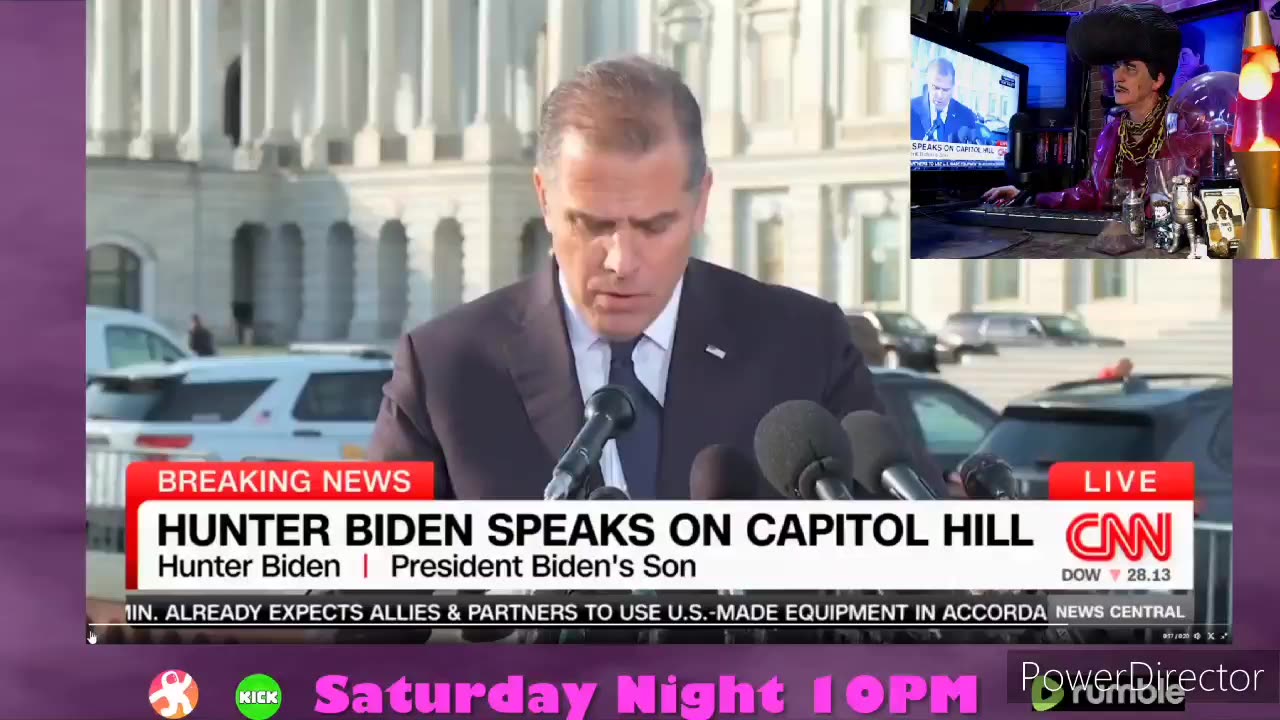 Hunter Biden embarresses himself on Capital Hill!