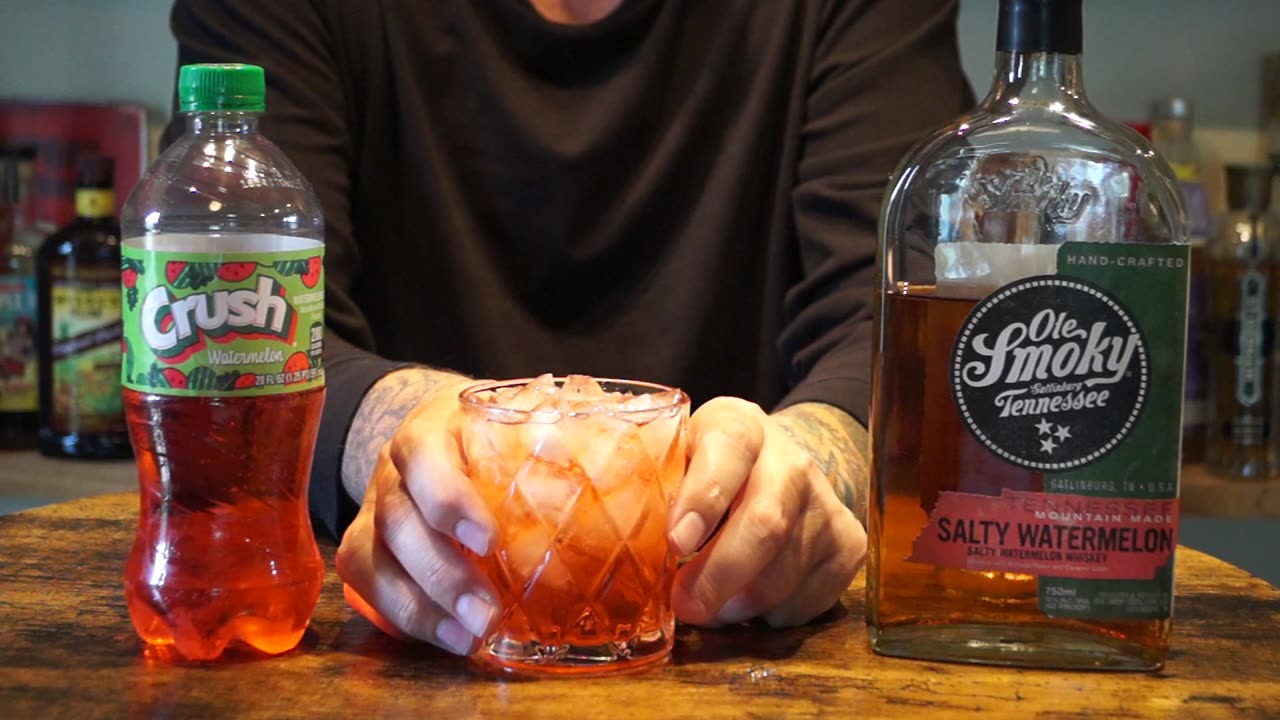 Ole Smoky Salty Watermelon Whiskey & Crush Watermelon