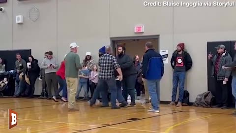 Black Trump Supporter Is Bodyguarded By White MAGA