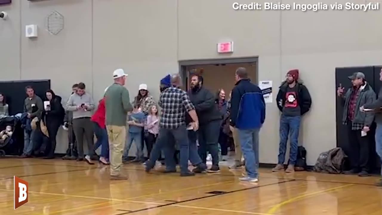 Black Trump Supporter Is Bodyguarded By White MAGA
