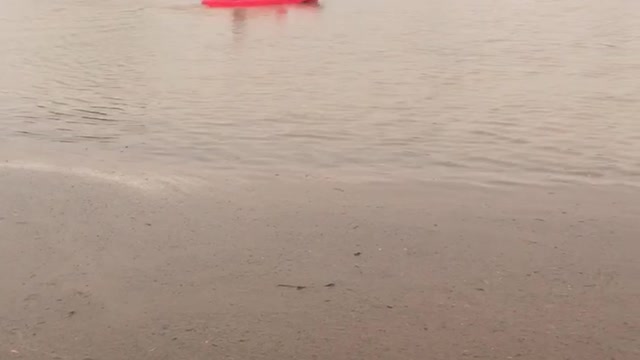 Kayaking in the Street After Summer Rain