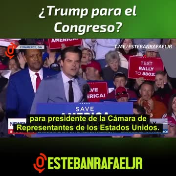 Trump para el Congreso?