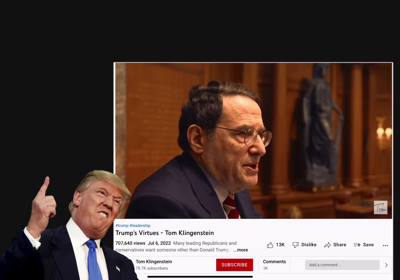 Trump, link of the entire video is in the description area