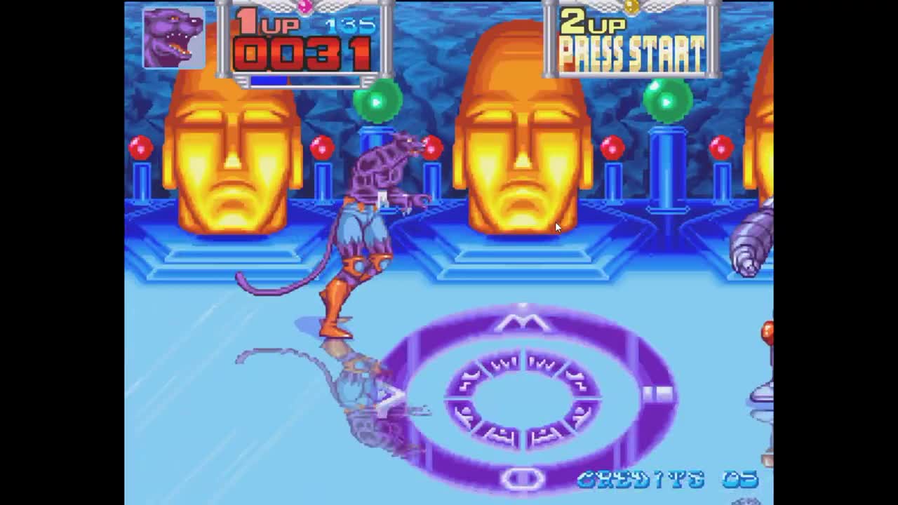 Metamorphic Force - Arcade - [ It's time for the Panther to drink water ] Play to zero