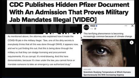 Atty. Thomas Renz shares the CDC's Publishing of Hidden Pfizer Documents