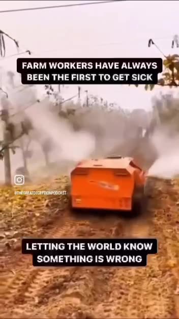 Pesticide spraying robots so only the consumers get sick.
