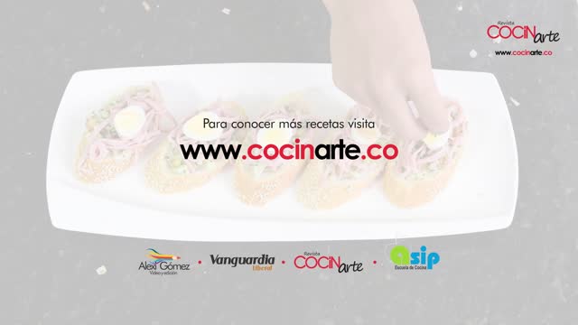 Cocinarte: Tapas españolas de tabule y jamón