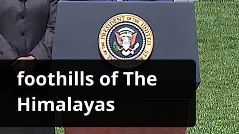 On the podium, Biden was different