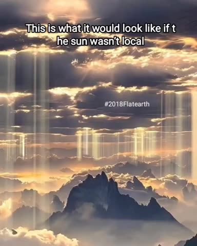 Parallel rays are not what we observe