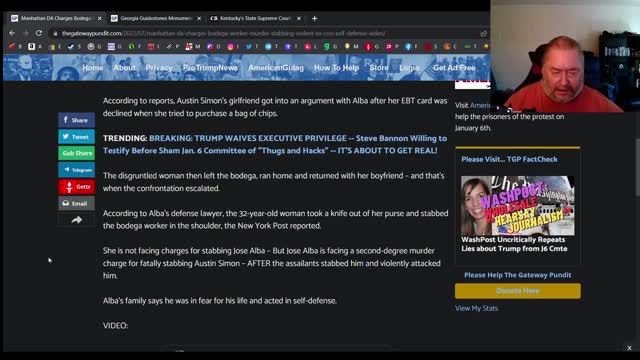 Bodega worker charged with murder, even as it was self defense
