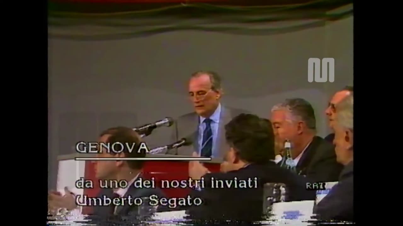 1986 Rai Rete2 TG2 Stanotte del 14 maggio