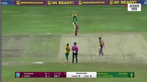 West indies vs south Africa | 3rd T20 MATCH HIGHLIGHTS | west indies on fire 2024 series