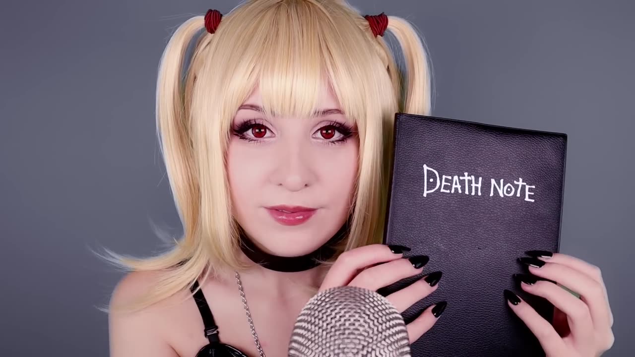 ASMR Roleplay Cosplay Girl Flirts with YOU at Halloween Party Misa Misa Death Note