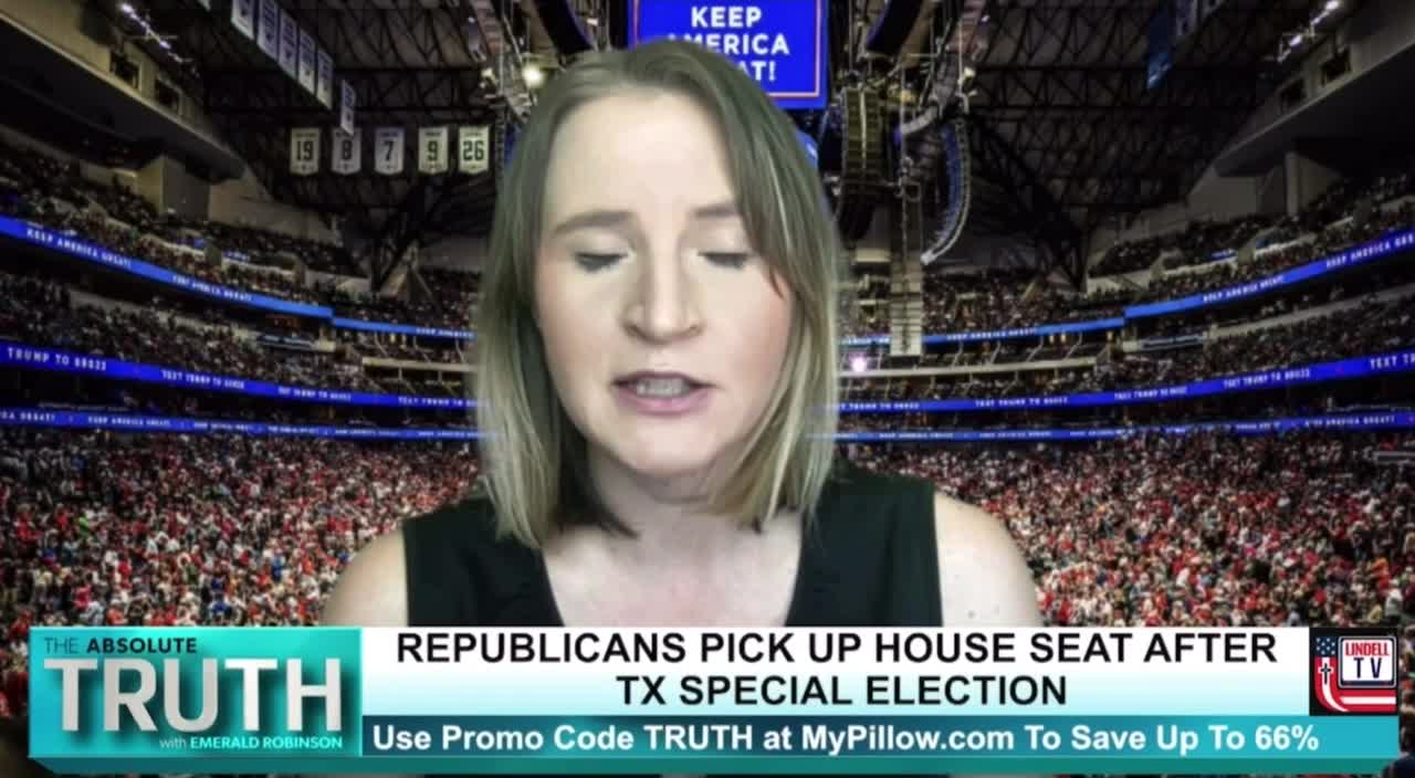 Liz Harrington tells Emerald Robinson that a red wave is coming