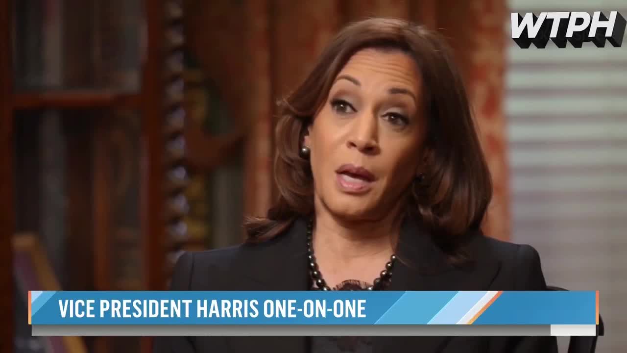 Awkward Kamala Harris interview part #1