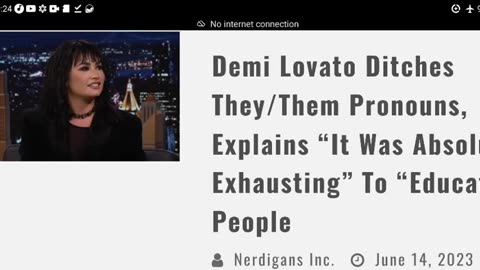 Demi Lovato discusses the federal reserve and who control the media