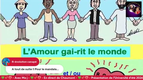 1- Université d'été 2024 08/07 Présentation des conférenciers & Co