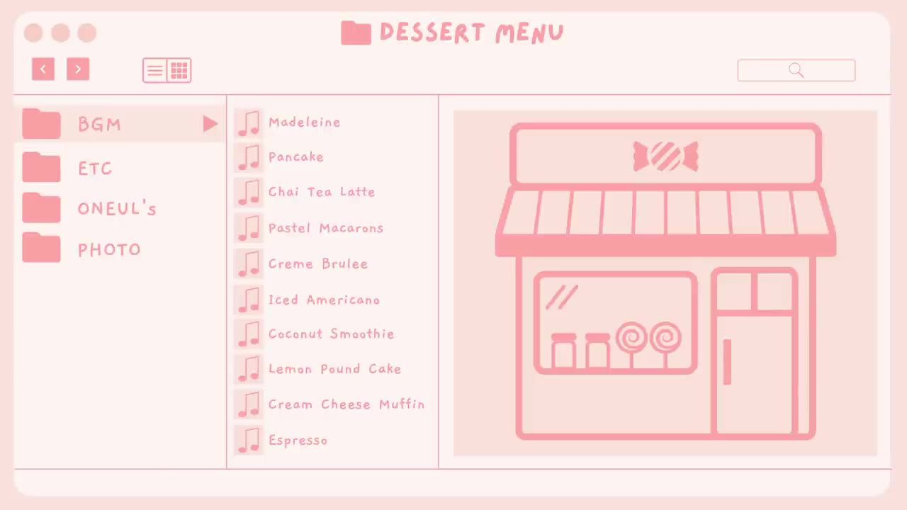 Lets' Desserts Cute and Sweet Music