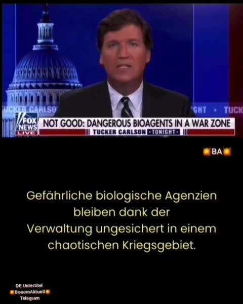 ‼ Biolabore in der Ukraine!! Jetzt in den amerikanischen Medien angekommen !!
