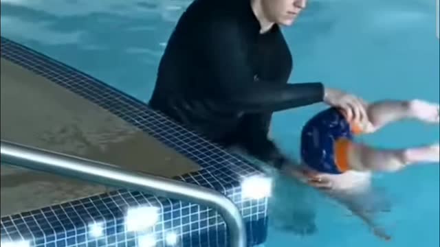 Funny Confusing Baby Swim Spa