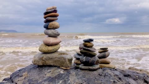 Rocks on the beach