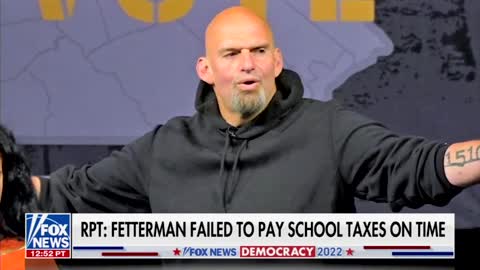 Fetterman He Refused To Pay His Own Taxes For Years Sept 26