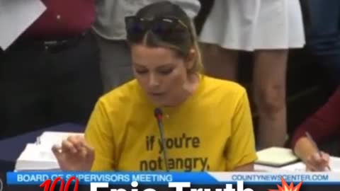 -Patriot at board of supervisors meeting: