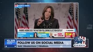 Steve Bannon And Natalie Winters React To Kamala Harris' Bizarre Concession Speech