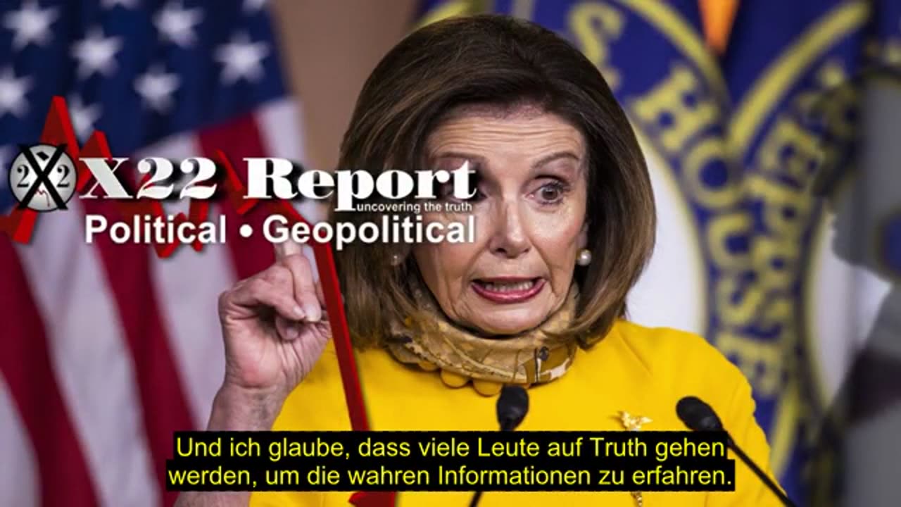 X22 Report vom 26.02.2024 - Pelosi eröffnet eine Stelle bei einer Cybersicherheitsfirma