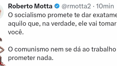 O socialismo promete te dar exatamente aquilo que, na verdade, ele vai tomar de você.