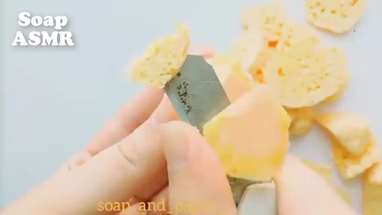 Soap Cutting ASMR ! Relaxing Sounds ! (no talking) Satisfying ASMR Video #7