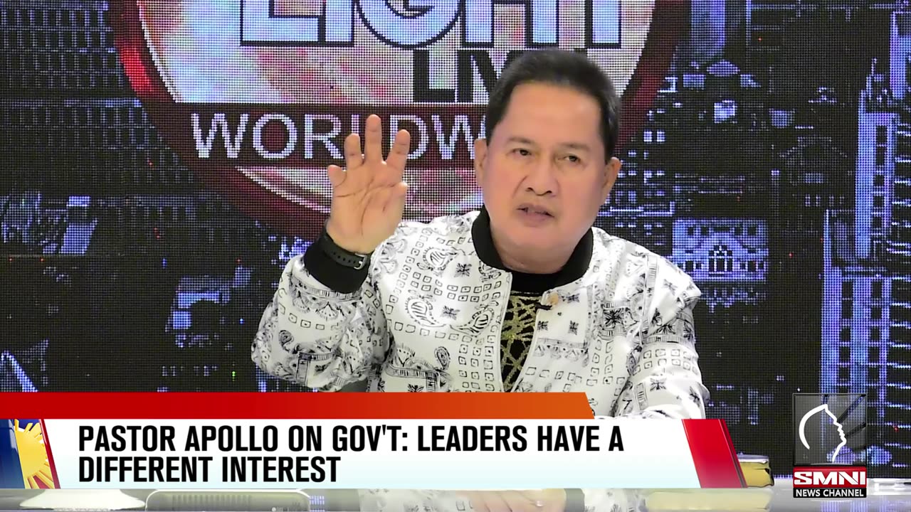 Pastor Apollo on government leaders: Leaders have different interests