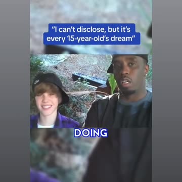 Justin Bieber claims when he was 15 he got groom by diddy part1 3/30/24