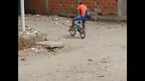 Stealing bike fails