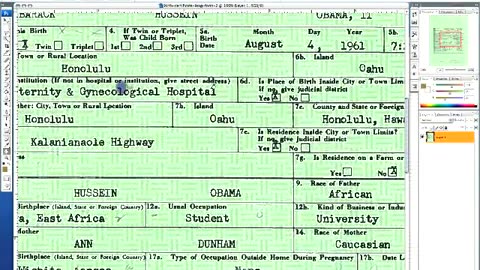 Obama Birth Certificate Forged - Absolute Proof Presented Here! 04_30_11