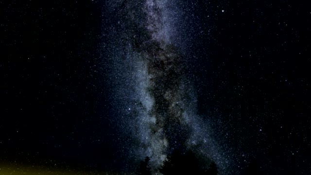 Milky Way Glaxy - Time Lapse Video (FULL HD)