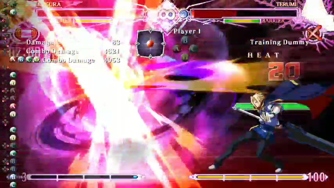 [BBCF] Kagura sexy Neta combo 6DA