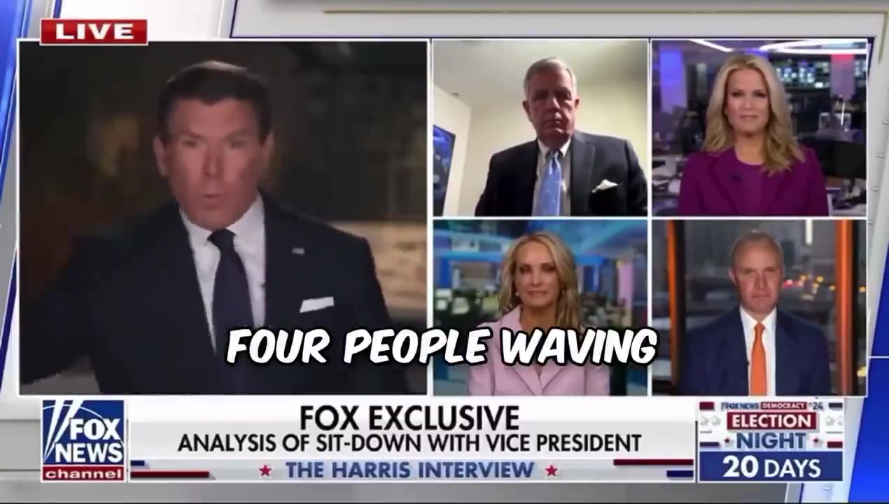 Bret Baier Reveals Kamala Harris' Staffers Cut Fox News Interview Short