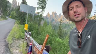 #TheLongWalkUSA: Walking the Needles Highway